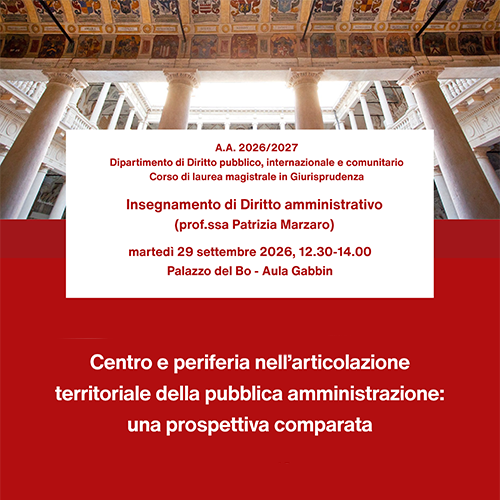 Lección magistral sobre articulación territorial del poder en perspectiva comparada, 29-09-26